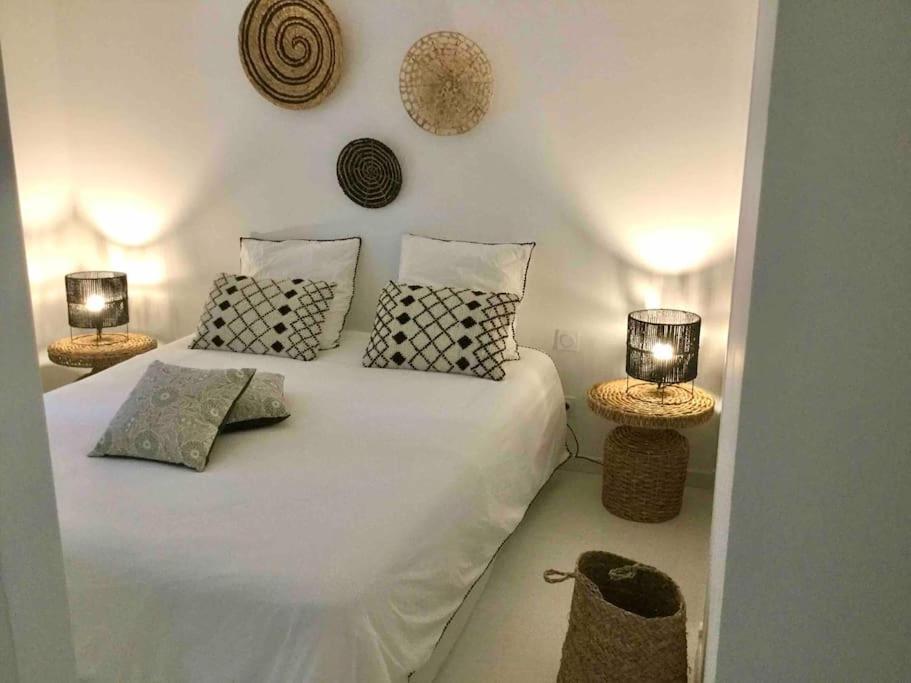 La Maison Du Bonheur F5 Jardin Et Piscine Narbona Esterno foto